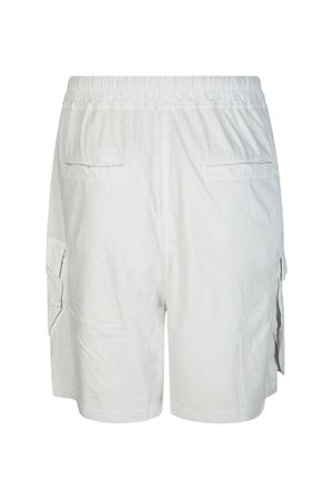White cotton cargo shorts RICK OWENS DRKSHDW | DU01F4369RN11